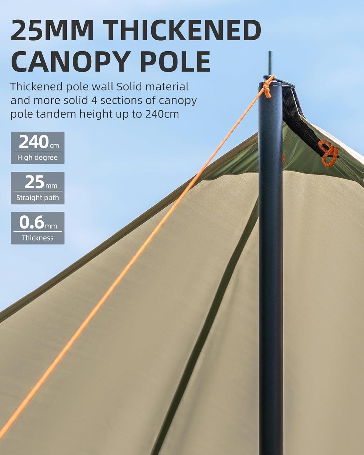 imageBeach Tent Camping Sun Shelter 1378 x 141ft Easy to Set Up Beach Shade UPF 50 Waterproof Beach Shade Tent for 1012 Person Outdoor Tent for Beach Camping Fishing Picnicgreen