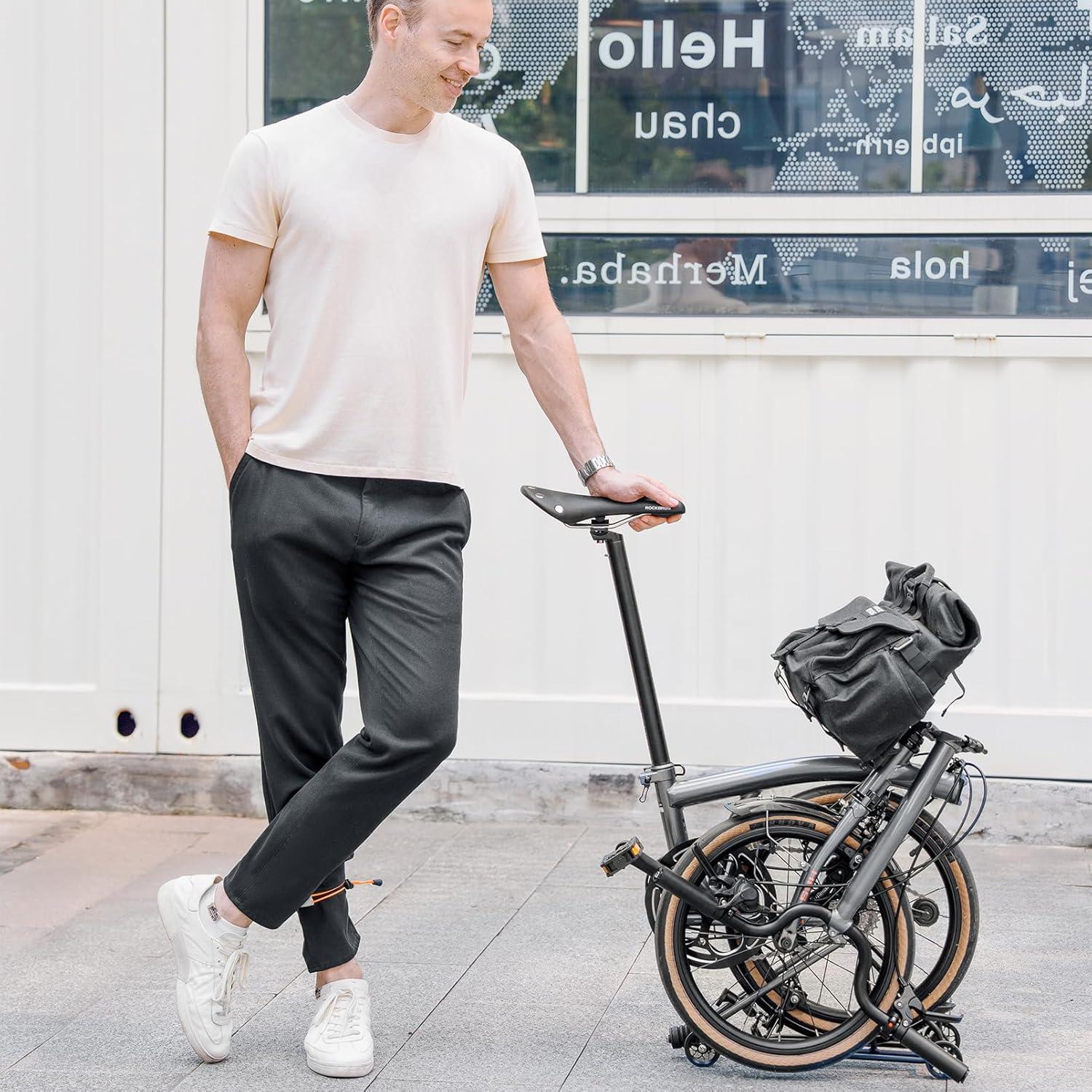 imageROCKBROS 16 Inch Folding Bike with 7Speed Compact Lightweight Urban Bike for Adults