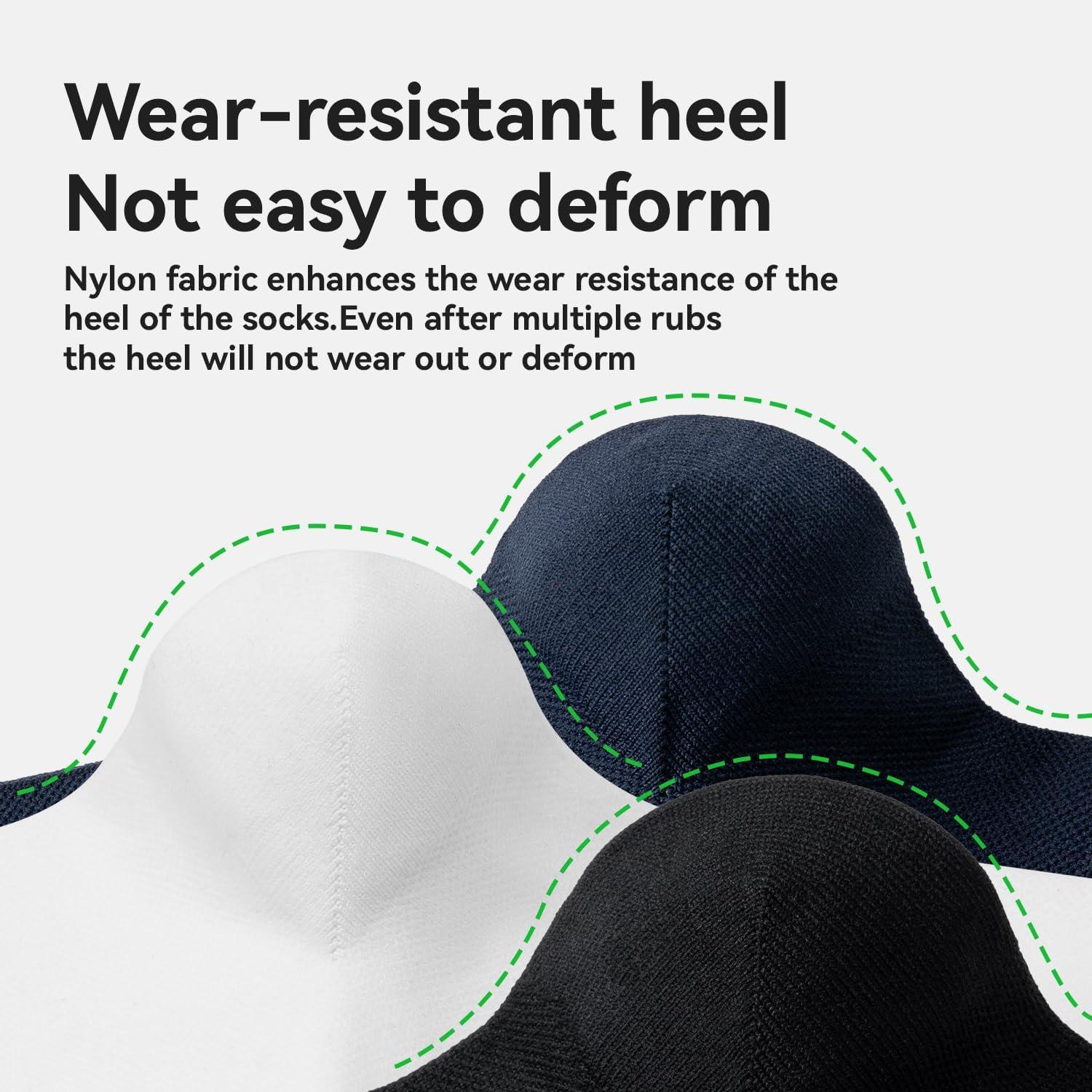 imageROCKBROS Aerodynamic Cycling Socks with Wearresistant Heel VNS Halloween Series Breathable amp Wicking Athletic Crew SocksWhite