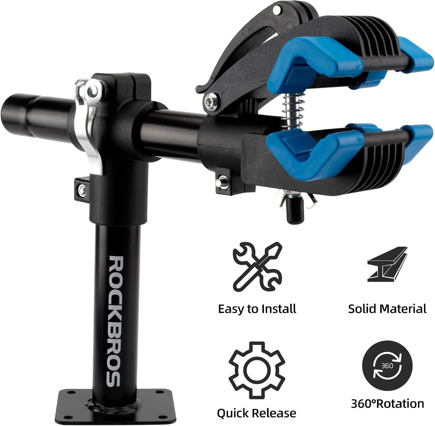 imageROCKBROS Bike Repair Stand Bench Mount Workbench for Road amp Mountain Bikes