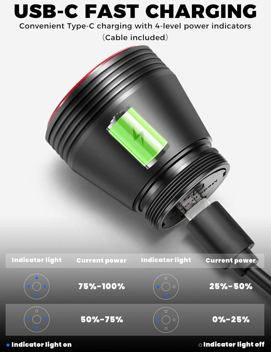 imageROCKBROS Bike Tail Light SmartBrake Sensing Bicycle Rear LightsUltra Bright LED Back LightsType C USB RechargeableIPX6 WaterproofCycling Safety Taillight AccessoriesDual Bracket Mount