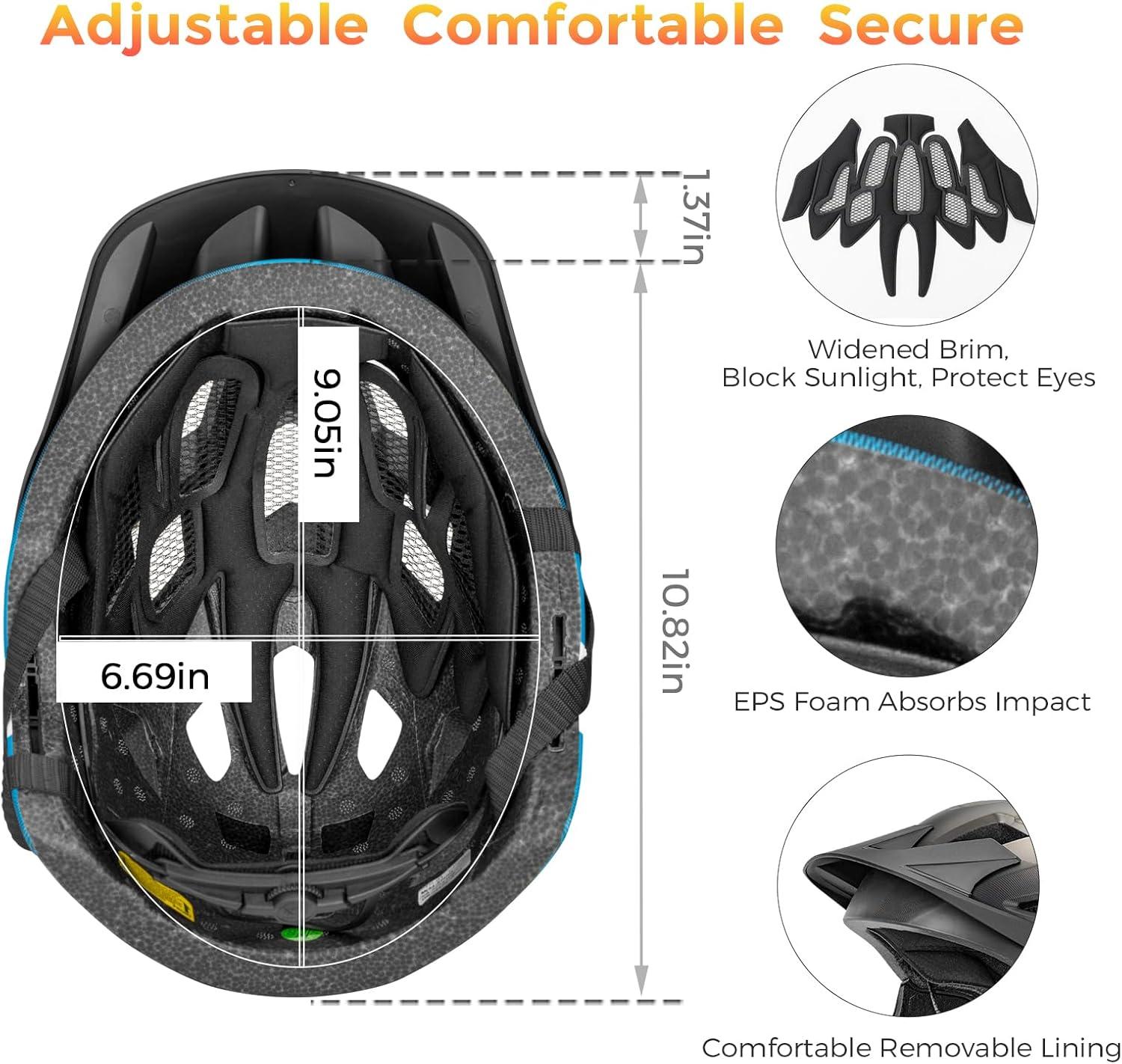 imageROCKBROS Kids Full Face Helmet Kids Bike Helmets Lightweight Toddler Mountain Bike Helmet Detachable for MTB BMX Skating Cycling Scooter Safety Bicycle Helmets for Youth Child Boys Girls Ages 316Green Silver Black