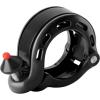 imageROCKBROS Bike Bell Hidden Bicycle Bell with Clearamp Long Sound Durable MTB Bell for 222254318 mm Standard Handlebar Size More Than 100DB Bike Horn for Adults or Kids BikeA1  Black