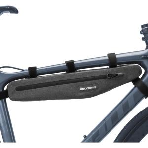 ROCKBROS Bike Frame Bag Bike Triangle Bag Waterproof Bike Top Tube Bag Cycling Pouch 1.5 L Classified Capacity