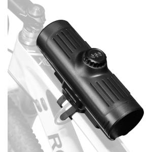 ROCKBROS Bike Frame Bag Password Storage Box Plastic Hard Shell Key Anti-Theft Steel Cable/Screws Installation Firm Fixed Equipment, Universal for Gravel MTB Road Racing Cycling(Black)