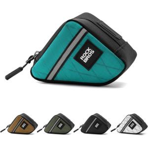 ROCKBROS Bike Frame Pouch Triangle Bike Pouch – Waterproof Small Bicycle Accessories for Boys Girls Men Women, Universally Compatible with Road Bikes, Brompton Bikes, Folding Bikes and Kids’ Bikes(Blue)
