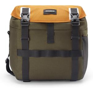 ROCKBROS Bike Handlebar Bag Waterproof Cycling Pouch 24L Bicycle Front Storage Pouch Bag with Shoulder Strap