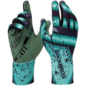 ROCKBROS Cycling Gloves for Men Women Thermal Bike Gloves Windproof Anti-Slip Full Finger Mountain Bike Gloves(Small)