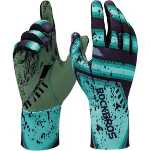 ROCKBROS Cycling Gloves for Men Women Thermal Bike Gloves Windproof Anti-Slip Full Finger Mountain Bike Gloves(X-Large)
