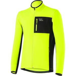 ROCKBROS Cycling Jackets for Men Winter Thermal Bike Jackets Breathable Cycling Windbreaker with 3 Pockets(Green)