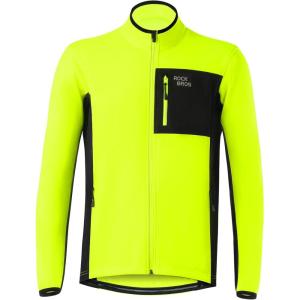 ROCKBROS Cycling Jackets for Men Winter Warm UP Thermal Bike Jackets Breathable Windproof with 3 Pockets