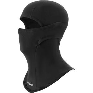 ROCKBROS Kids Balaclava Ski Mask Thermal Windproof Kids Balaclava Mask for Cold Weather Boys Girls Black(Black)