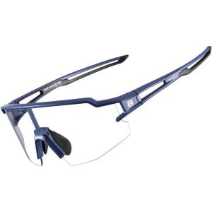ROCKBROS Photochromic Sports Sunglasses for Men Women Cycling UV Protection(Blue)