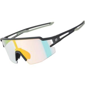 ROCKBROS Photochromic Sports Sunglasses for Men Women Cycling UV Protection(Grey)