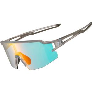 ROCKBROS Photochromic Sports Sunglasses for Men Women Cycling UV Protection(Transparent)