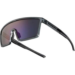 ROCKBROS Photochromic/Polarized Cycling Glasses UV400 Bike Glasses Lightweight Biking Sunglasses for Outdoor Sports(Bright Dark Gray(polarized Version))