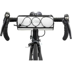 ROCKBROS ROAD TO SKY Bike Handlebar Bag Bicycle Front Bag Bag Storage Bag Lightweight & Sturdy Bicycle Handlebar bag for Road Mountain Bike 2L,Black(White)