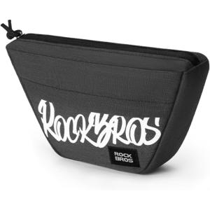 ROCKBROS Scooter Storage Bag, Handlebar Bag for Folding Bike, Electric Scooters(Black)