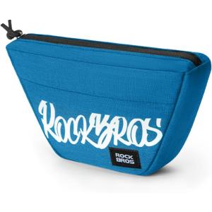 ROCKBROS Scooter Storage Bag, Handlebar Bag for Folding Bike, Electric Scooters(Blue)