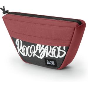 ROCKBROS Scooter Storage Bag, Handlebar Bag for Folding Bike, Electric Scooters(Red)