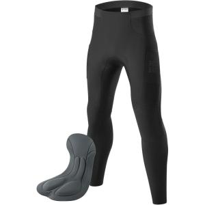 ROCKBROS Winter Cycling Pants for Men Thermal Padded Biking Leggings Men’s Long Tights Bike Pants Windproof Warm