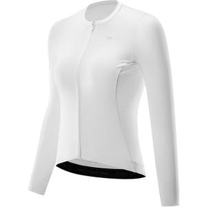 ROCKBROS Women Cycling Jersey Long Sleeve Bike Jersey Breathable Bike Shirts with 3 Pockets Bicycle Jacket