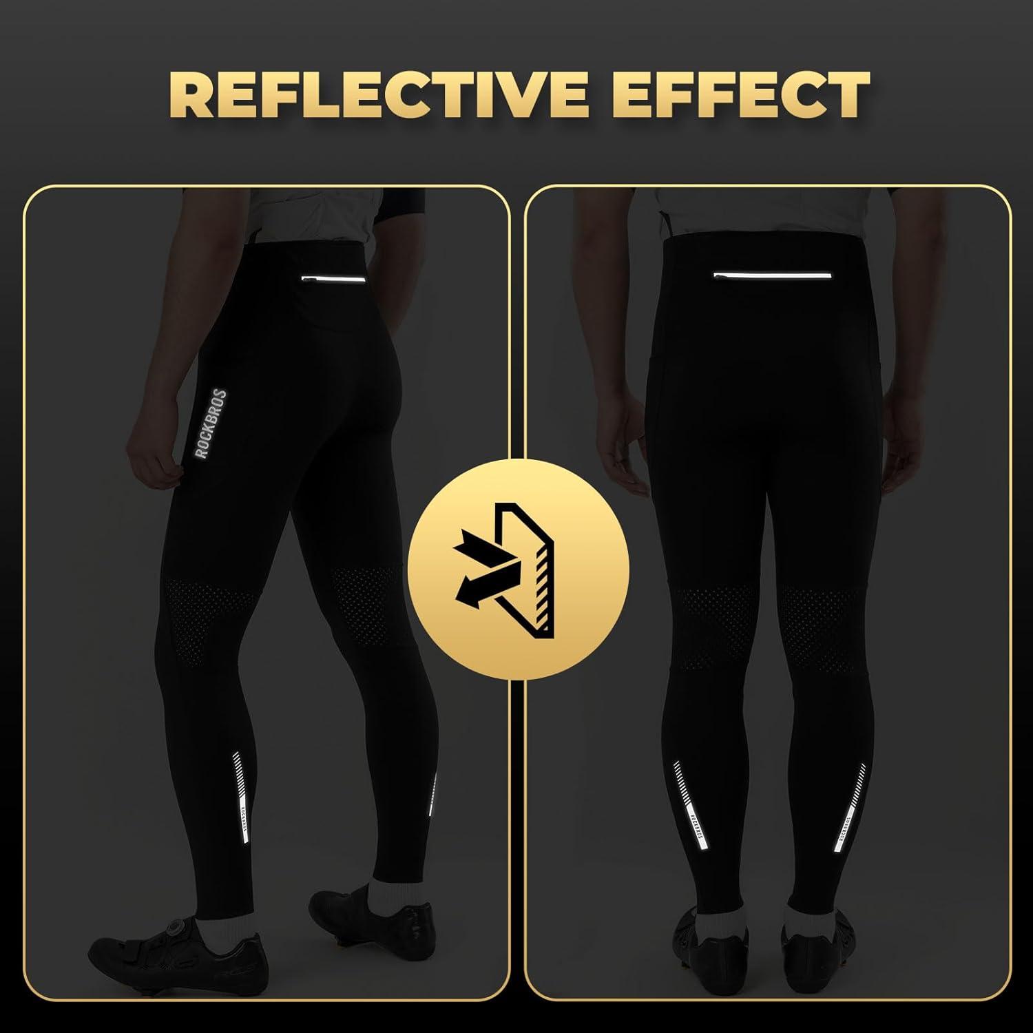 imageROCKBROS Mens Cycling Pants Comfortable Tight MultiFunctional AllSeason Pants Running Outdoor Activities Bike Pants