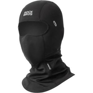 ROCKBROS Balaclava Ski Mask for Men and Women Winter Breathable Cold Weather Fleece Windproof Thermal for Skiing and Cycling(Black1)