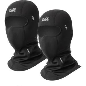 ROCKBROS Balaclava Ski Mask for Men and Women Winter Breathable Cold Weather Fleece Windproof Thermal for Skiing and Cycling(Black2)