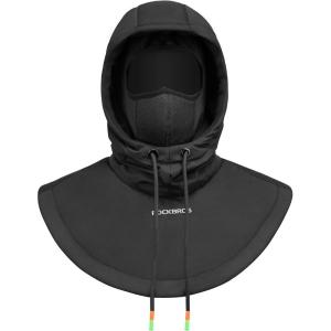 ROCKBROS Ski Mask for Men Women Winter Balaclava Ski Mack Thermal Fleece for Cold Weather Black