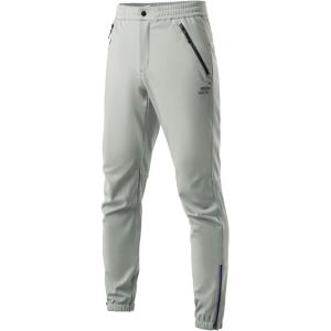 ROCKBROS Winter Cycling Pants for Men Cold Weather Bike Pants Drawstring Sports Jogger Pants for Mens(Gray)