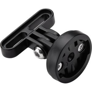 ROCKBROS Bike Computer Mount Adjustable Out-Front Bicycle Computer Mount Aluminum Integrated Cycling Computer Mount Compatible with Garmin, Bryton, Go Pro for Handlebar Clamp Diameter up to 4 cm(Mini mount)