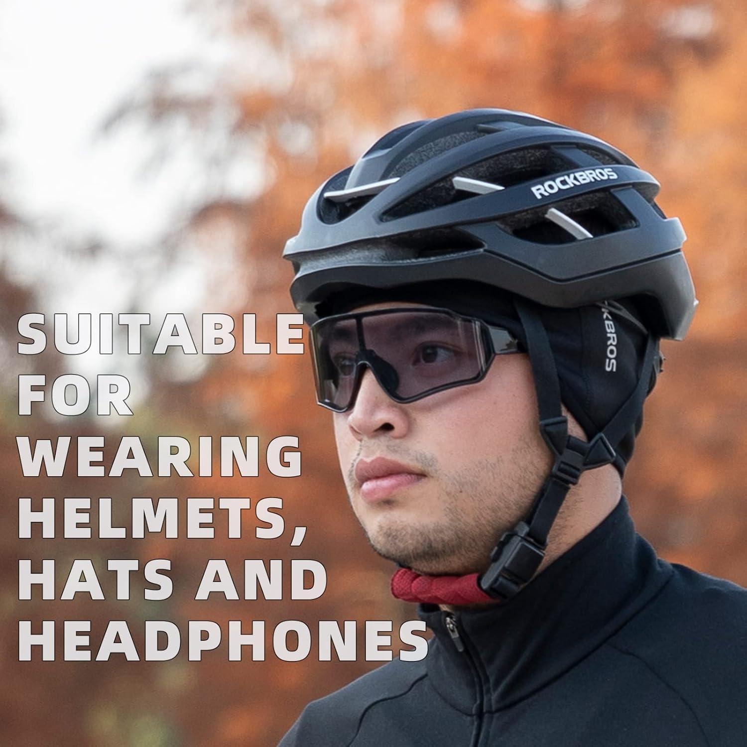 imageROCKBROS Fleece Ear Warmers Earmuffs Headband Men Women for Running Skiing Cycling Warm Ear Cover for Winter Cold WeatherBlackwomen