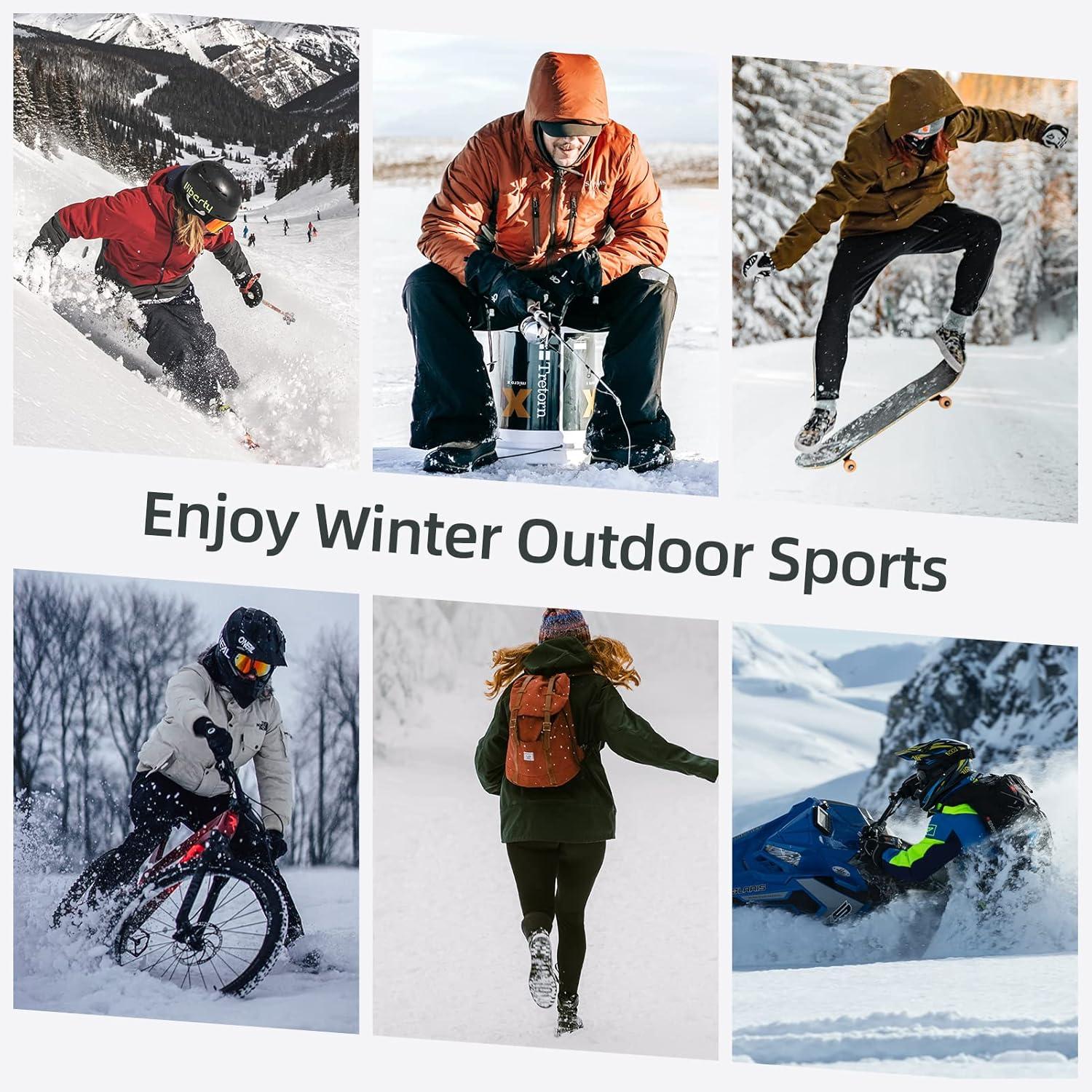imageROCKBROS Fleece Ear Warmers Earmuffs Headband Men Women for Running Skiing Cycling Warm Ear Cover for Winter Cold WeatherBlackwomen