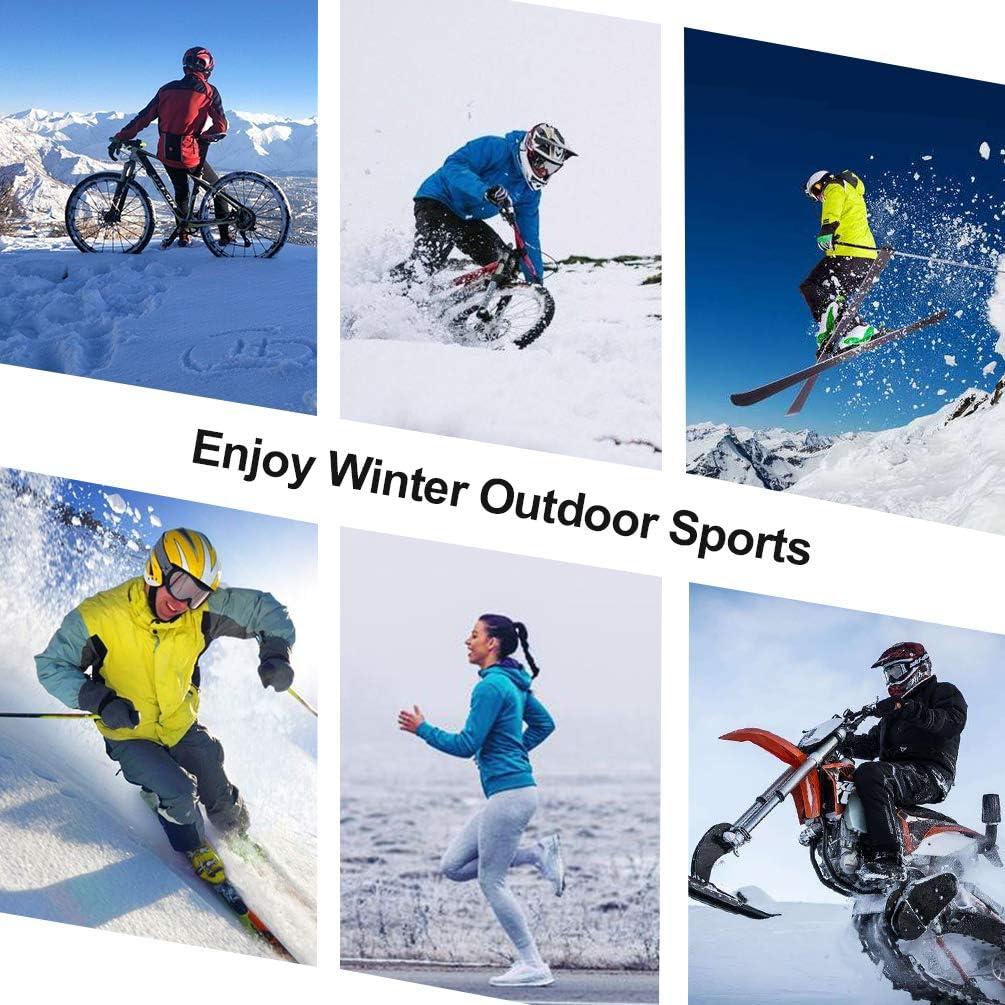 imageROCKBROS Fleece Ear Warmers Headband Men Women for Running Cycling Biking Warm Ski Ear Band for Winter Cold WeatherBlack2
