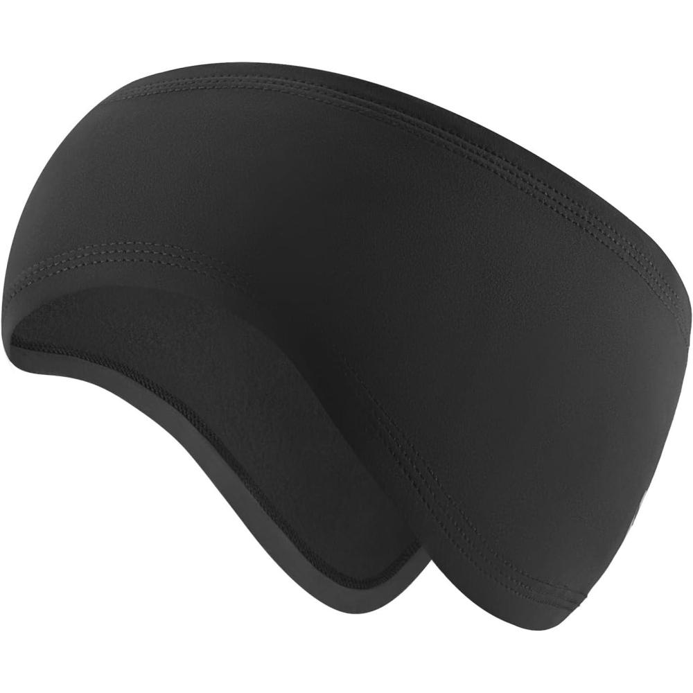 imageROCKBROS Ear Warmers Headband for Women and Men Stretchy Thermal Ear Muffs for Running Hiking Ski Cycling Outdoor