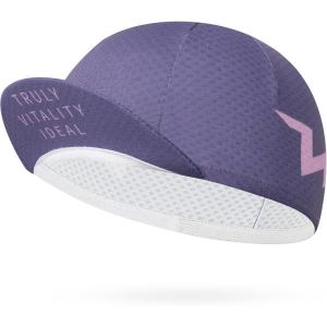 ROCKBROS Cycling Cap Bike Cap for Women with Sun Visor Cooling Skull Cap Helmet Liner Sun Protection Running Hat(Purple)