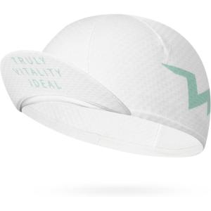 ROCKBROS Cycling Cap Bike Cap for Women with Sun Visor Cooling Skull Cap Helmet Liner Sun Protection Running Hat(White)
