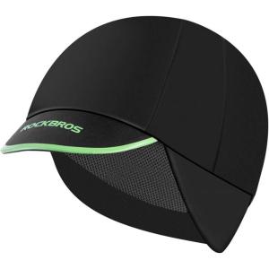 ROCKBROS Men’s Cycling Cap Breathable Sun Proof Helmet Liner Hat Black