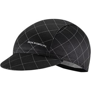 ROCKBROS Men’s Cycling Cap Breathable Sun Proof Helmet Liner Hat(Black)