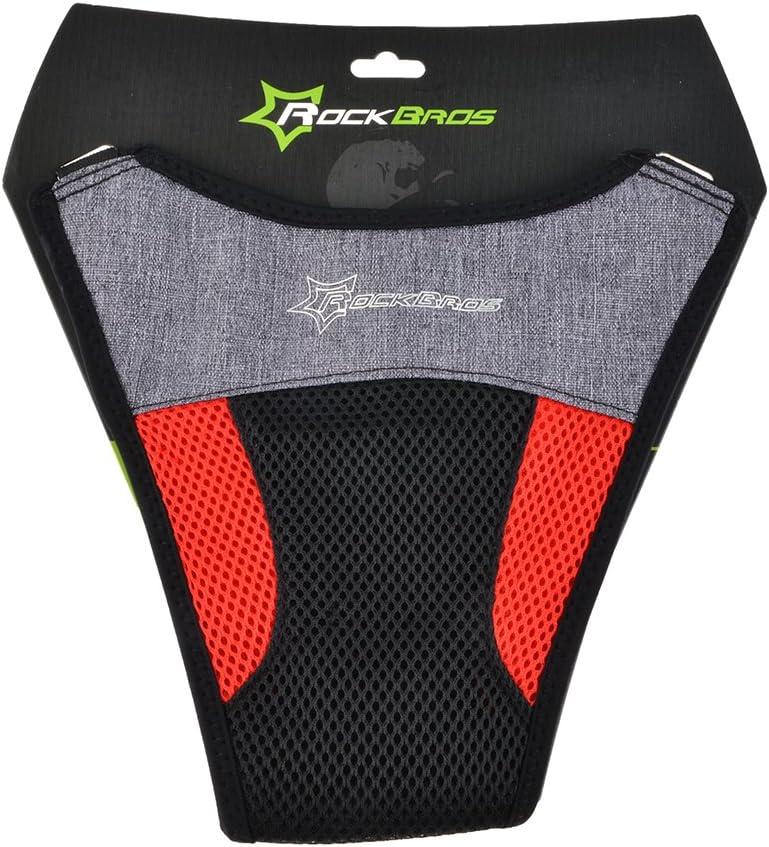 imageROCKBROS Bicycle Trainer Sweat Net Frame Guard Absorbs Sweat Black Red