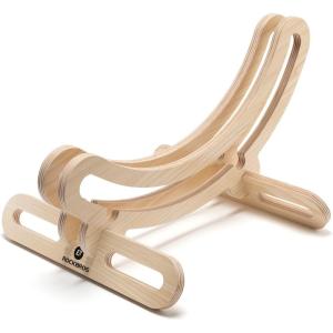 ROCKBROS Indoor Bike Stand Floor Bicycle Storage Rack Wooden Display Stand for 700C Road Bikes (23C-30C) Bike Stop and Wheel Holder