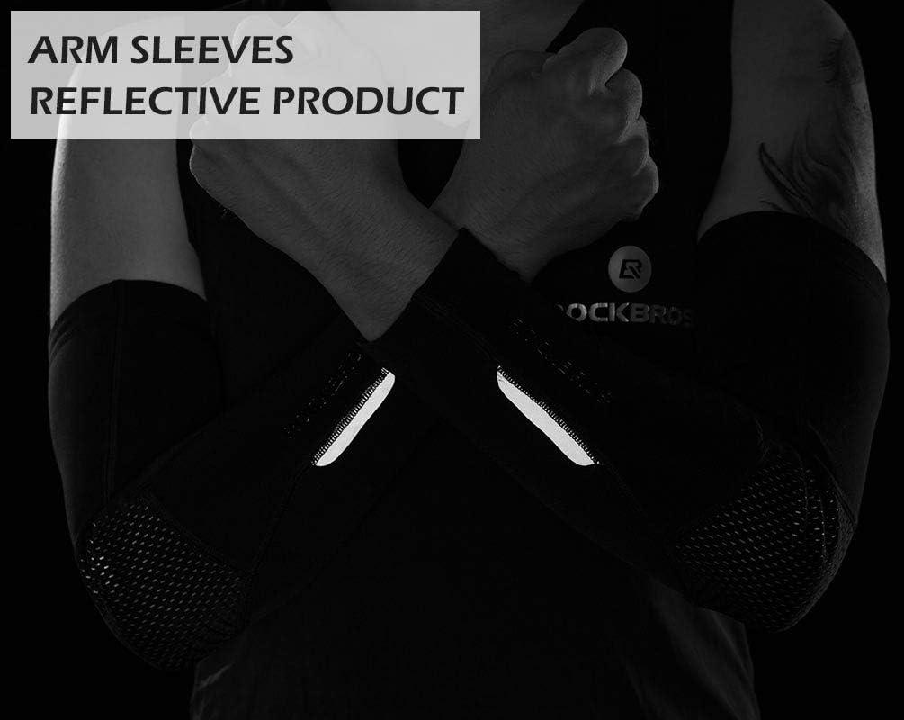 imageROCKBROS Thermal Arm Warmer for Men amp Women Arm Sleeves for Cycling Running