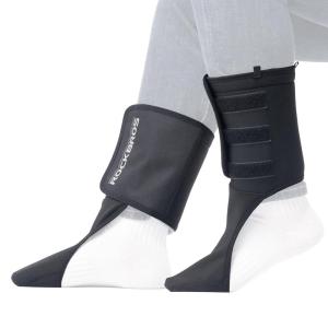 ROCKBROS Winter Ankle Brace for Women Men Ankle Compression Sleeve Support Adjustable Ankle Wrap for Cycling Riding Motorcycle