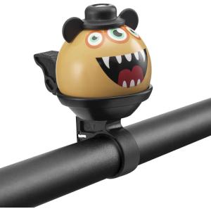 ROCKBROS Bike Bell for Kids Bicycle Bells Cycling Bells Cute Ring Ball Bike Accessories for Girls Boys Scooter Bike(Orange)