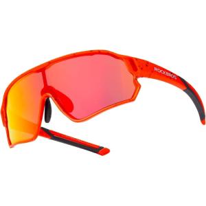 ROCKBROS Kids Polarized Sunglasses Cycling Glasses Sport Sunglasses UV400 Protection for Youth Boys Girls Age 8-14(Red Black Spot)
