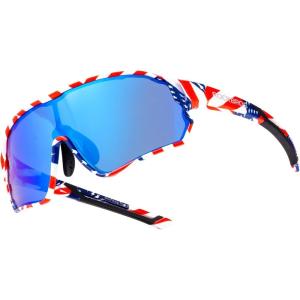 ROCKBROS Kids Polarized Sunglasses Cycling Glasses Sport Sunglasses UV400 Protection for Youth Boys Girls Age 8-14(Us Flag)