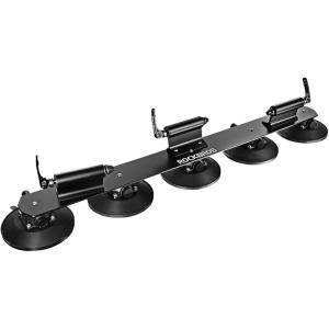 ROCKBROS Suction Cup Bike Rack for Car Roof Top Sucker Bike Rack Quick Release Aluminium Alloy Bike Carrier with Sucker for 1 Blue(Max 3-Bikes Black)