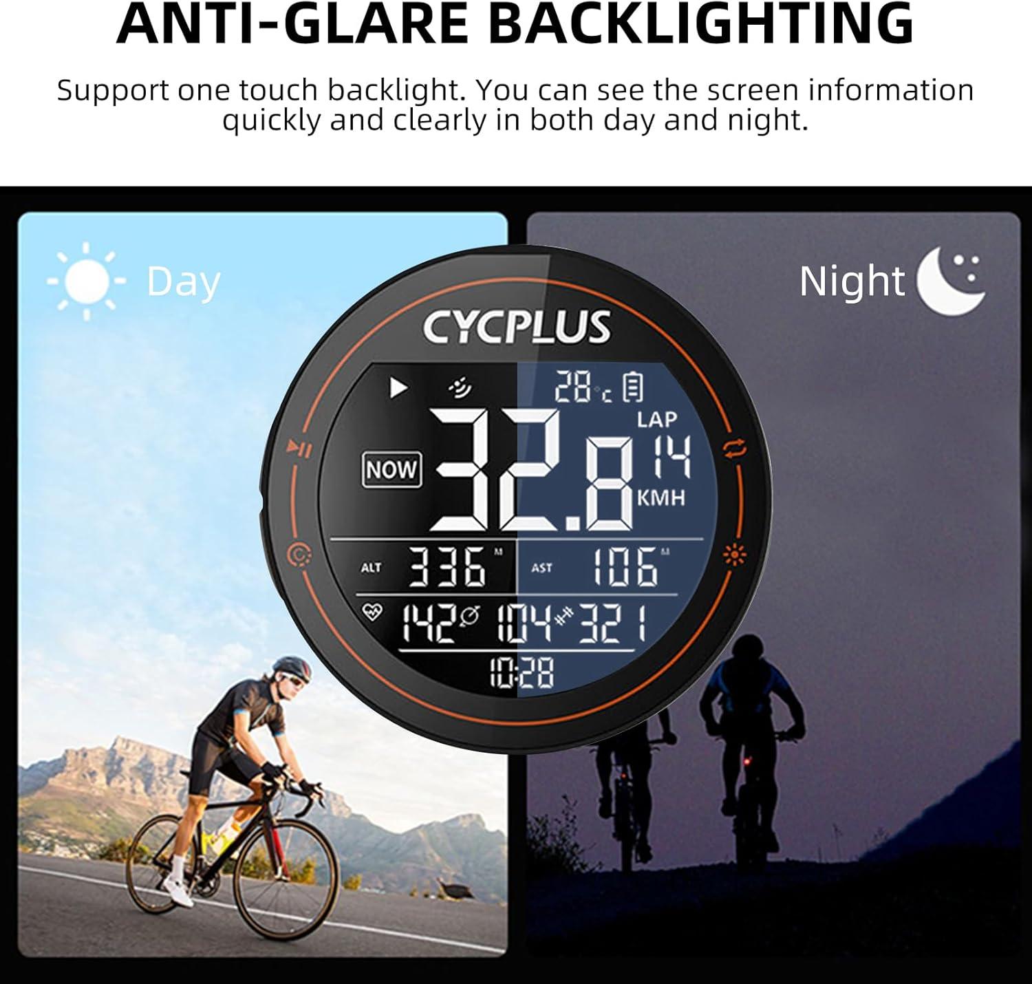 imageROCKBROS Bike Computer Wireless GPS Accurate Bike Speedometer with Bluetooth Mini Cycling Computer IPX6 Waterproof ANT Bicycle Odometer with Automatic Backlight 25 LCD Screen and Larger BatteryComputerBlack