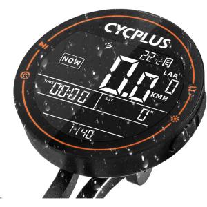 ROCKBROS Bike Computer Wireless GPS Accurate Bike Speedometer with Bluetooth Mini Cycling Computer IPX6 Waterproof ANT+ Bicycle Odometer with Automatic Backlight 2.5″ LCD Screen and Larger Battery(Computer-Black)